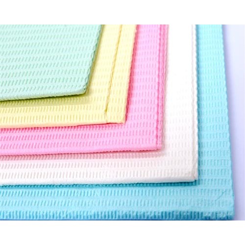 Dental Bib 1x1 ply Purple (500pcs)