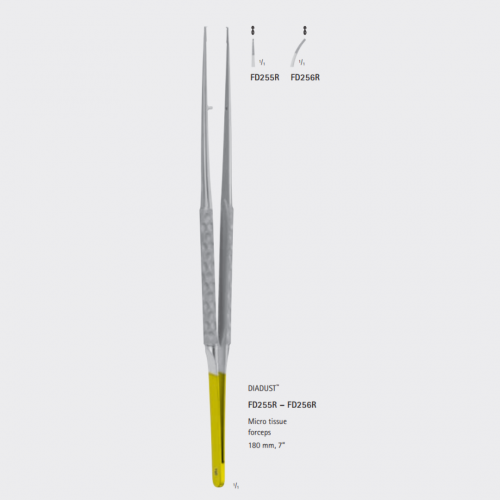 DIADUST Micro Tissue Forceps, 180 mm, 7”