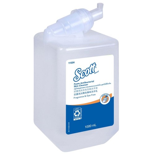 SCOTT® Control™ Antibacterial Foam Skin Cleanser (1L)