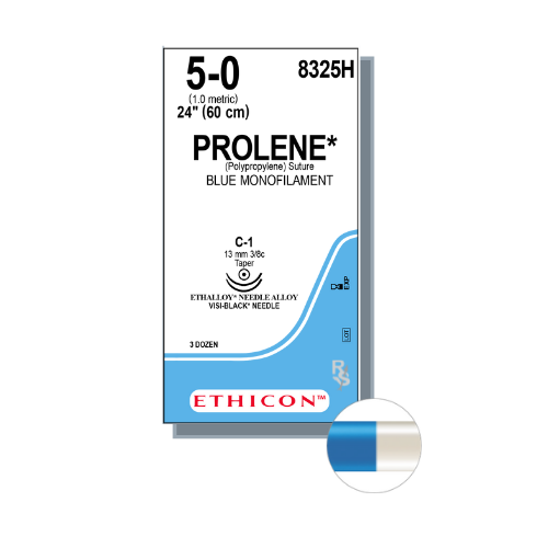 PROLENE® 5/0 Blue 60cm M1 C-1 VB (36pcs)