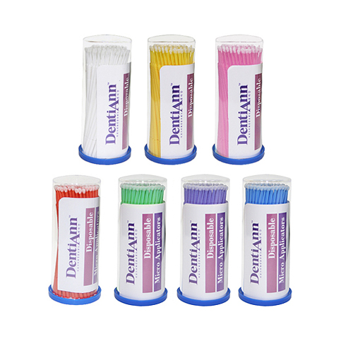 DentiCare Micro Applicator Regular 2mm DTC Green (100pcs)