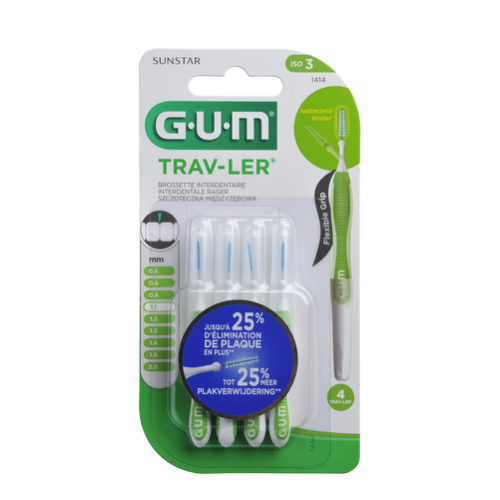 GUM® Trav-Ler® Interdental Brush 1.1mm (4pcs/kit)