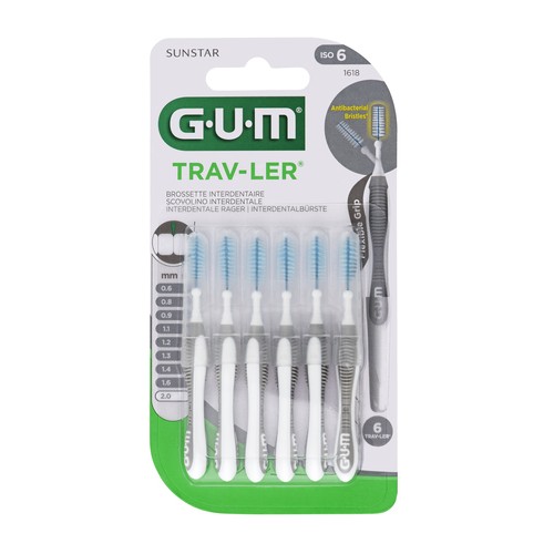 GUM® Trav-Ler® Interdental Brush 2.0mm (4pcs/kit)