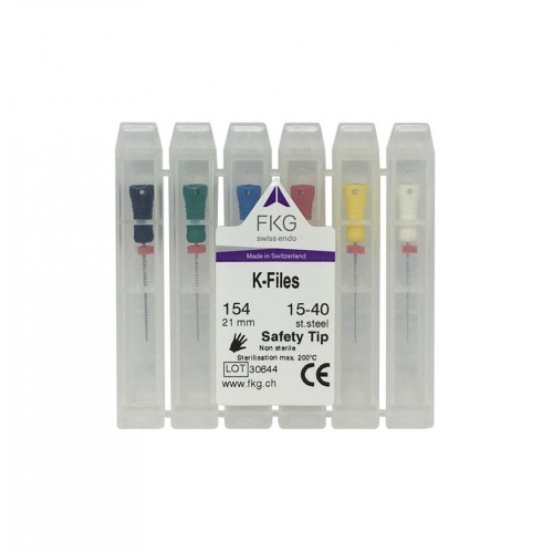 K-Files 154 #15-40, 21mm, SMG (6pcs)