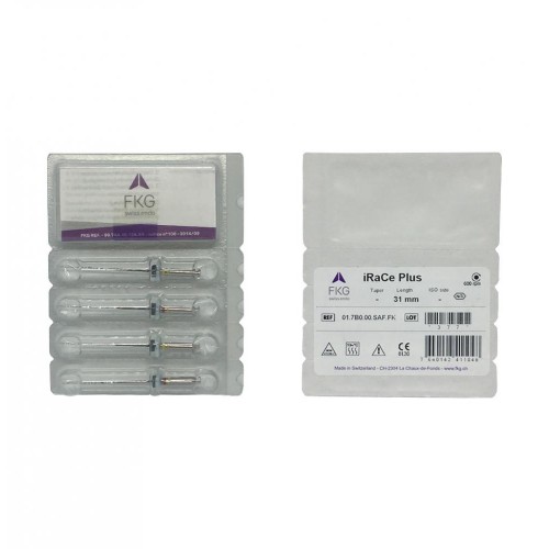 iRaCe Plus: R1a #20, Taper' 02  + R1b #25, Taper' 02, 31mm, CI (2 pc each)