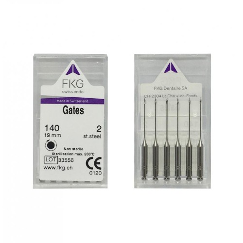 Gates 140 #2, 19mm, GC (6pcs)