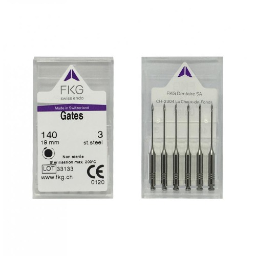 Gates 140 #3, 19mm, GC (6pcs)