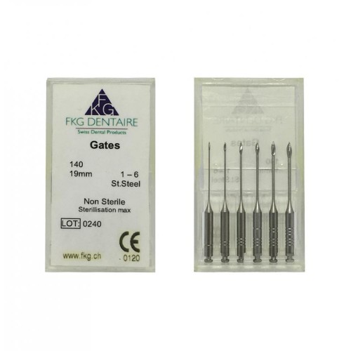 Gates 140 #1-6, 19mm, GC (6pcs)