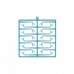 GEO Bonyhard clasps, self-adhesive (10 sheets)
