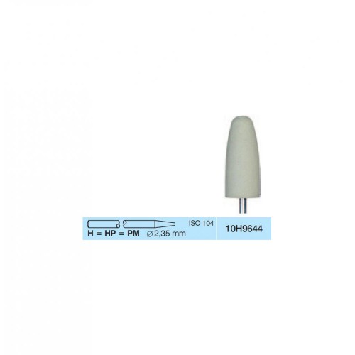 Polisher Acrylic Cone HP, Shine, Beige (10pcs)