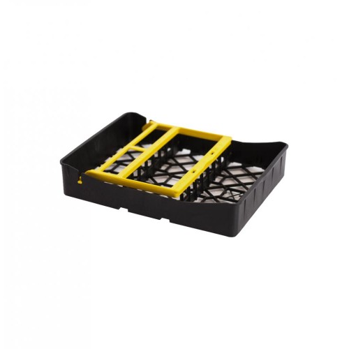 PractiPal Half Tray and Instrument Clamp, Yellow