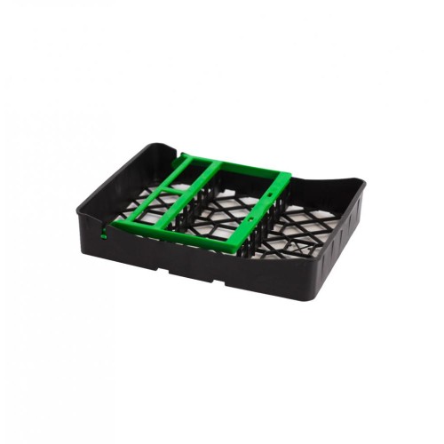 PractiPal Half Tray and Instrument Clamp, Green