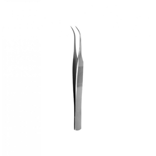 Tweezers very fine tips, curved (110mm)