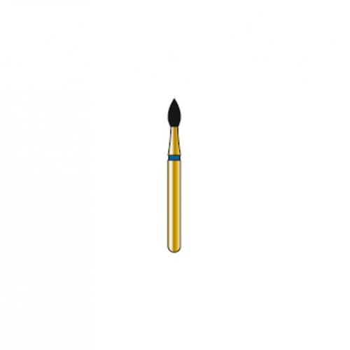 Bur Diamond FG 368-016-3.5-ML Football Gold  (5 pcs)