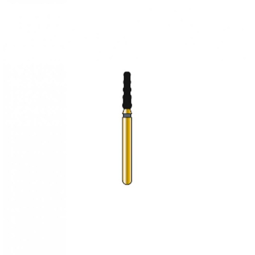 Bur Diamond FG 6054-018-6-MLX Taper Gold (5 pcs)