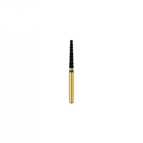 Bur Diamond FG 6056-018-10-ML Taper Gold (5 pcs)