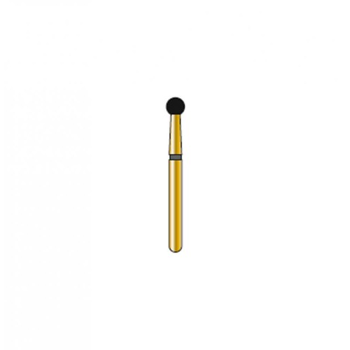 Bur Diamond FG 801-023-MLX Round Gold (5 pcs)