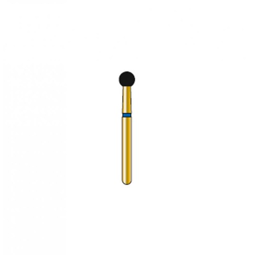 Bur Diamond FG 801-027-ML Round Gold (5 pcs)