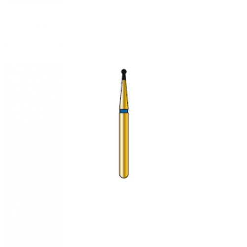 Bur Diamond FG 802-009-2.3-ML Round Collar Gold (5 pcs)