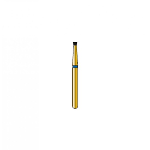 Bur Diamond FG 805-012-0.9-MLSS Inverted Cone Gold (5 pcs)