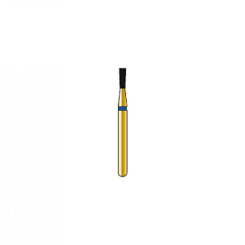 Bur Diamond FG 807-012-3.5-ML Invert Cone Gold (5 pcs)