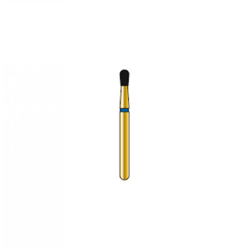Bur Diamond FG 830-016-2.7-ML Pear Gold (5 pcs)