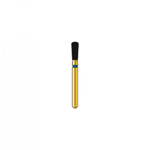 Bur Diamond FG 830L-020-5-ML Pear Gold (5 pcs)