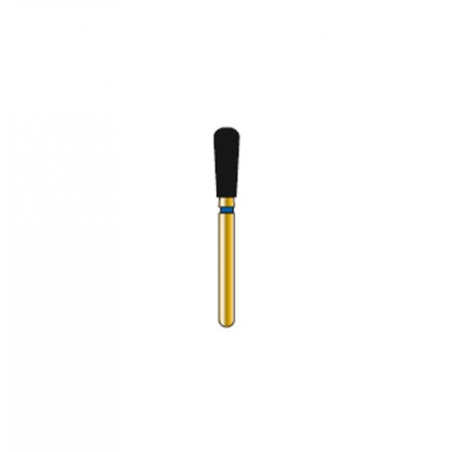 Bur Diamond FG 830L-026-7-ML Pear Gold (5 pcs)