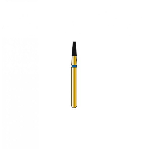 Bur Diamond FG 845-014-4-ML Flat End Taper Gold (5 pcs)