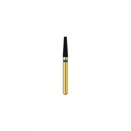 Bur Diamond FG 846-018-7-ML Flat End Taper Gold (5 pcs)