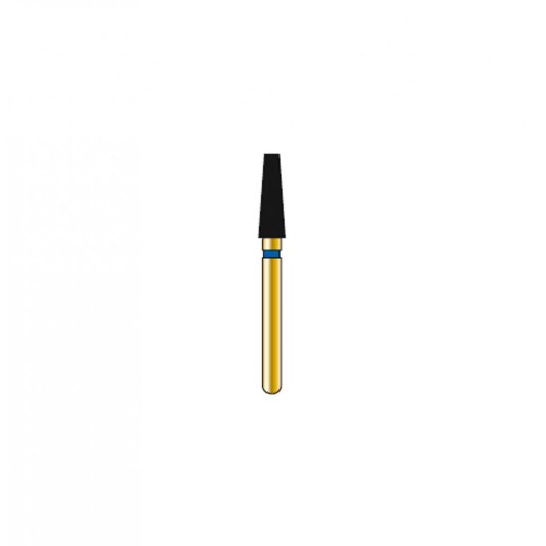 Bur Diamond FG 846-023-7-ML Flat End Taper Gold (5 pcs)