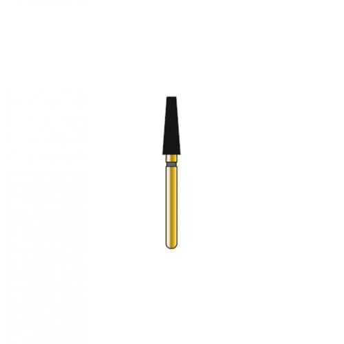 Bur Diamond FG 847-025-8-MLX Flat End Taper Gold (5 pcs)