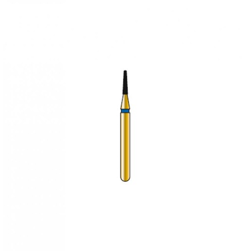 Bur Diamond FG 849-009-4-ML Round End Taper Gold  (5 pcs)