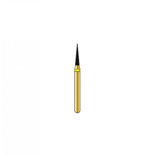 Bur Diamond FG 852-012-6-XF Flame Gold (5 pcs)