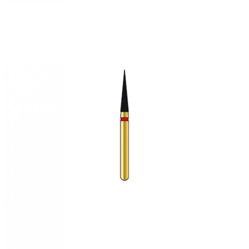 Bur Diamond FG 858-016-8-F Flame Gold (5 pcs)