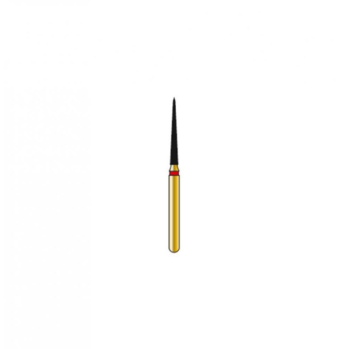Bur Diamond FG 859-012-10-F Flame Gold (5 pcs)