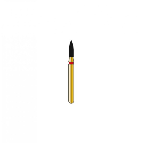 Bur Diamond FG 860-014-5-F Flame Gold (5 pcs)