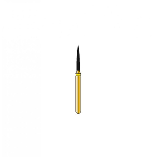 Bur Diamond FG 862-010-8-XF Flame Gold (5 pcs)