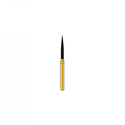 Bur Diamond FG 863-012-10-XF Flame Gold (5 pcs)