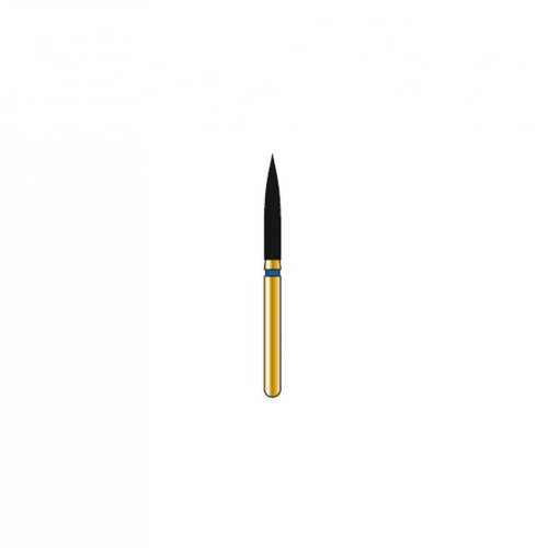 Bur Diamond FG 863-016-10-ML Flame Gold (5 pcs)