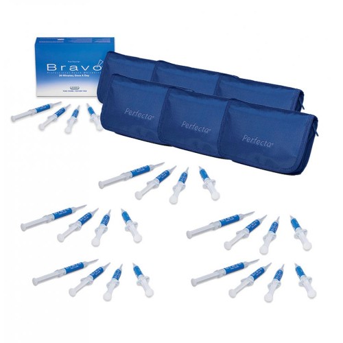 Perfecta BRAVO 9% Value Pak (24 syr) with 6pcs Tray Case