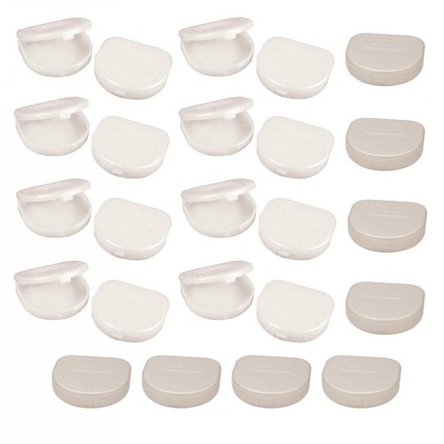 Tray Case Pearl White (24 pcs)