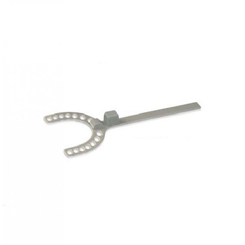 GEORGE Gauge Bitefork 2mm Grey (10pcs)