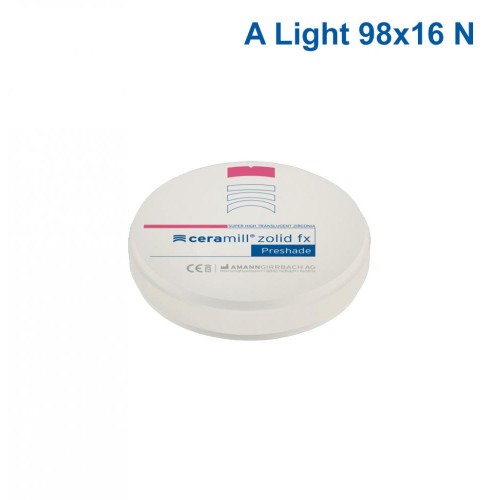 Ceramill Zolid FX PS A Light 98x16 N