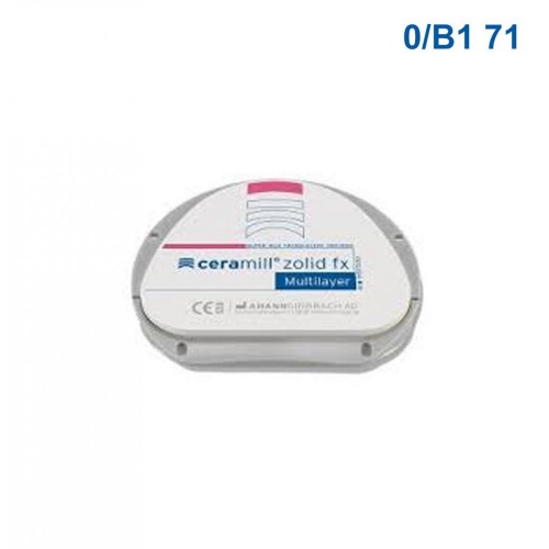 Ceramill Zolid FX ML 0/B1 71