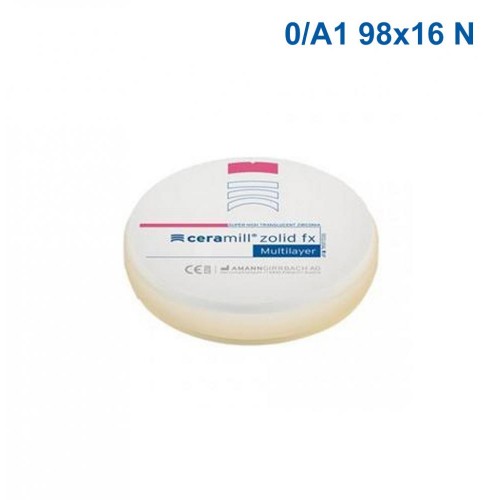 Ceramill Zolid FX ML 0/A1 98x16 N