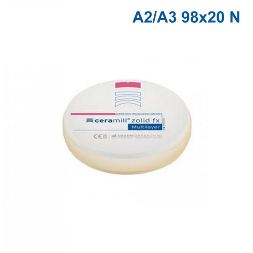Ceramill Zolid FX ML A2/A3 98x20 N