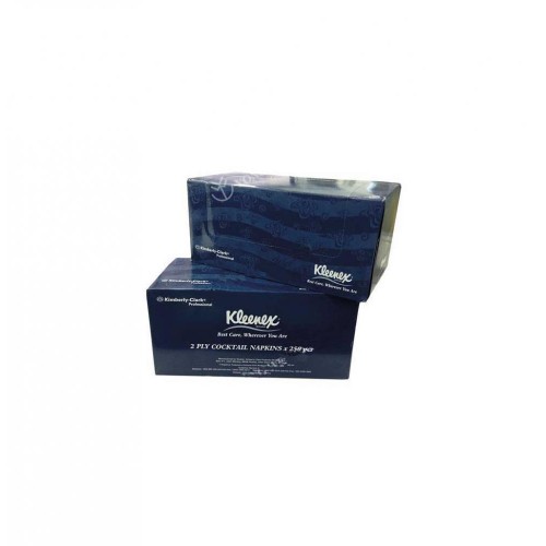 Kleenex Cocktail Napkins Logo QF 2ply (20 boxes x 250's)