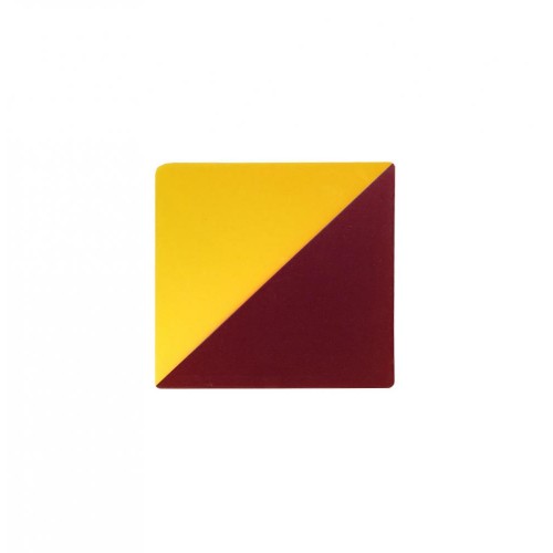 Pro-Form Mouthguard Laminates, Maroon/Yellow (12 pcs)