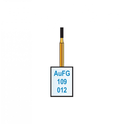 Bur Diamond AUFG109 012 Flat End Cylinder (5 pcs)